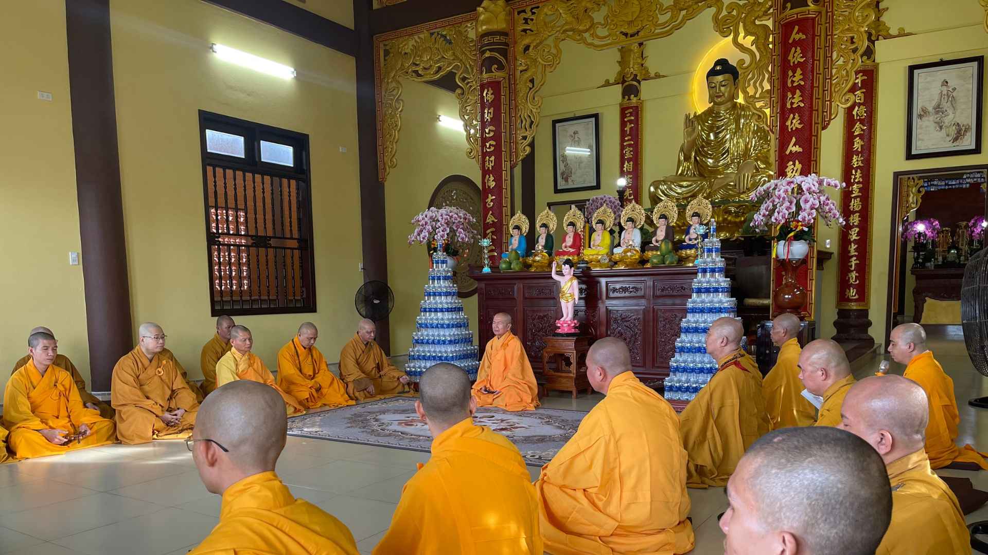 Lễ Bố Tát Tụng Giới định kỳ của Chư Tăng thành phố Quy Nhơn.